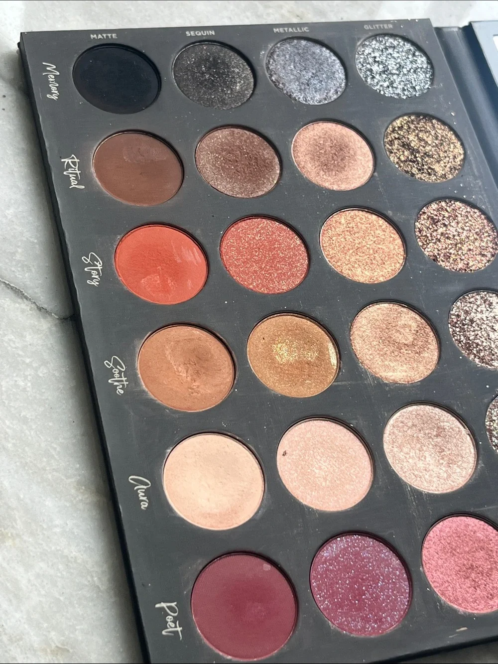 TATI BEAUTY EYESHADOW PALETTE VOL 1 Glitter Metallic Sequin Matte Discontinued